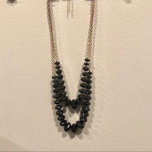 Smokey Black Necklace